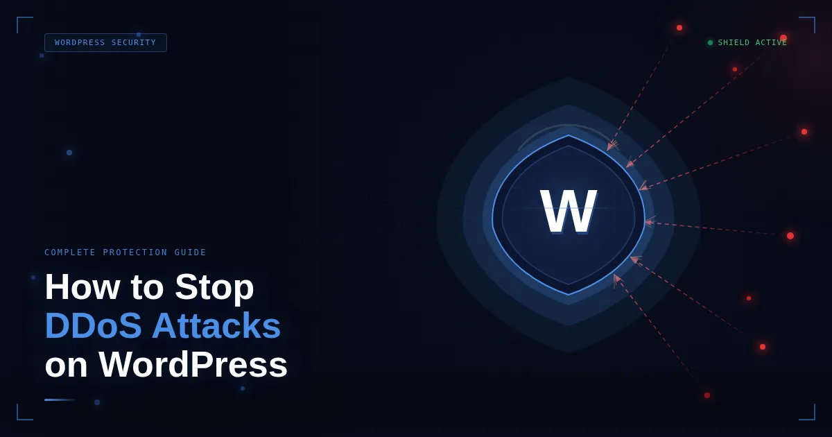 DDoS Attack on Wordpress Site