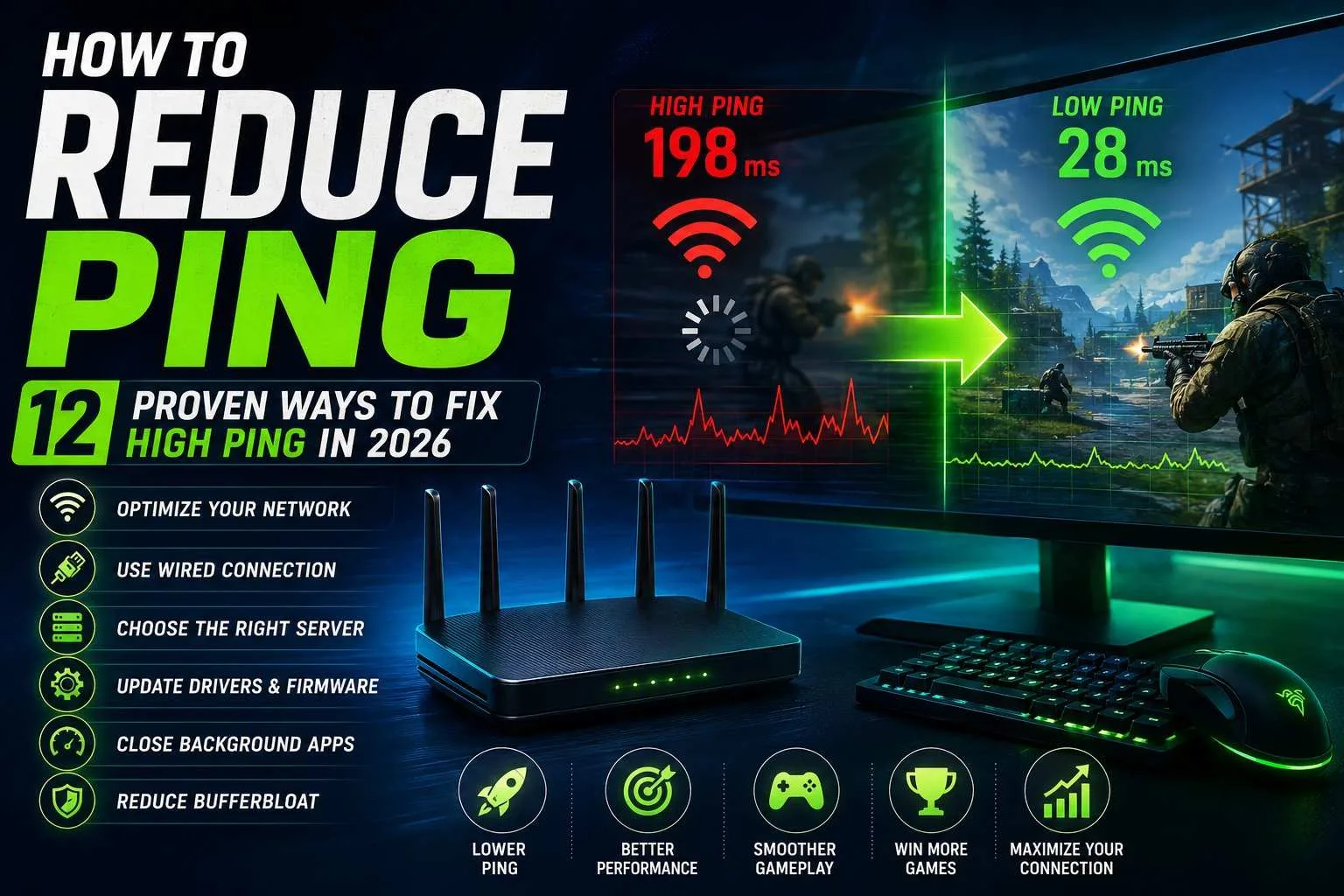 lower your ping