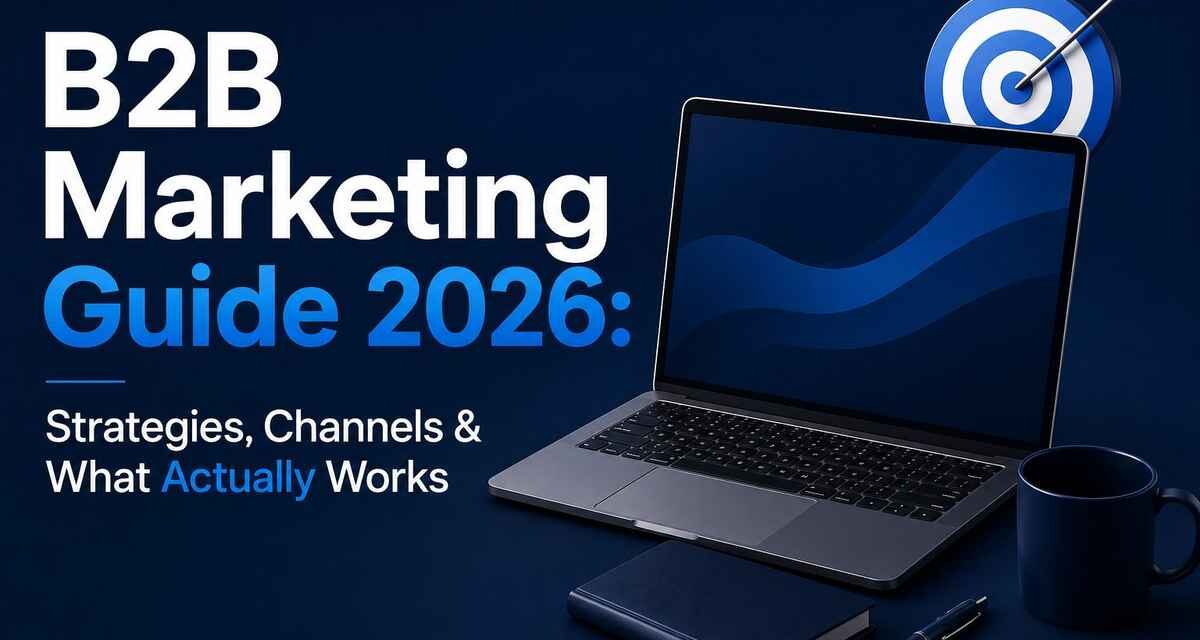 B2B marketing guide 2026 covering strategies, channels and what actually works