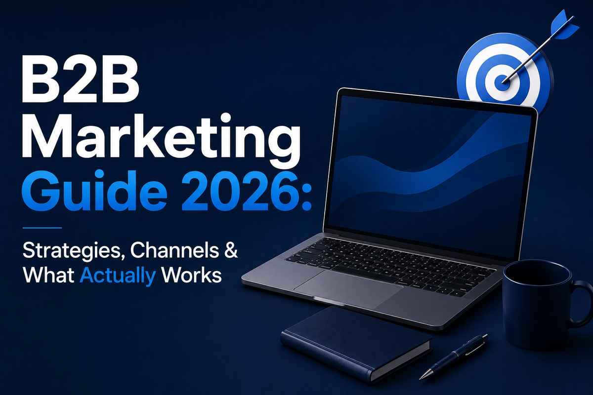 B2B marketing guide 2026 covering strategies, channels and what actually works
