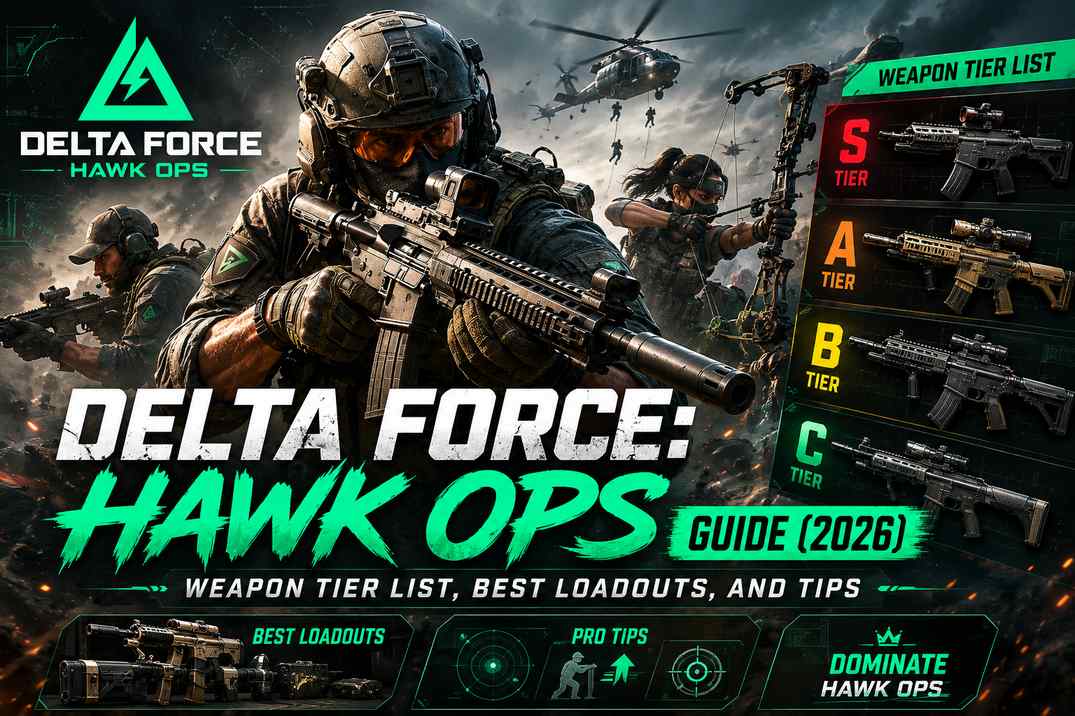 Delta Force: Hawk Ops Guide (2026): Weapon Tier List, Best Loadouts, and Tips