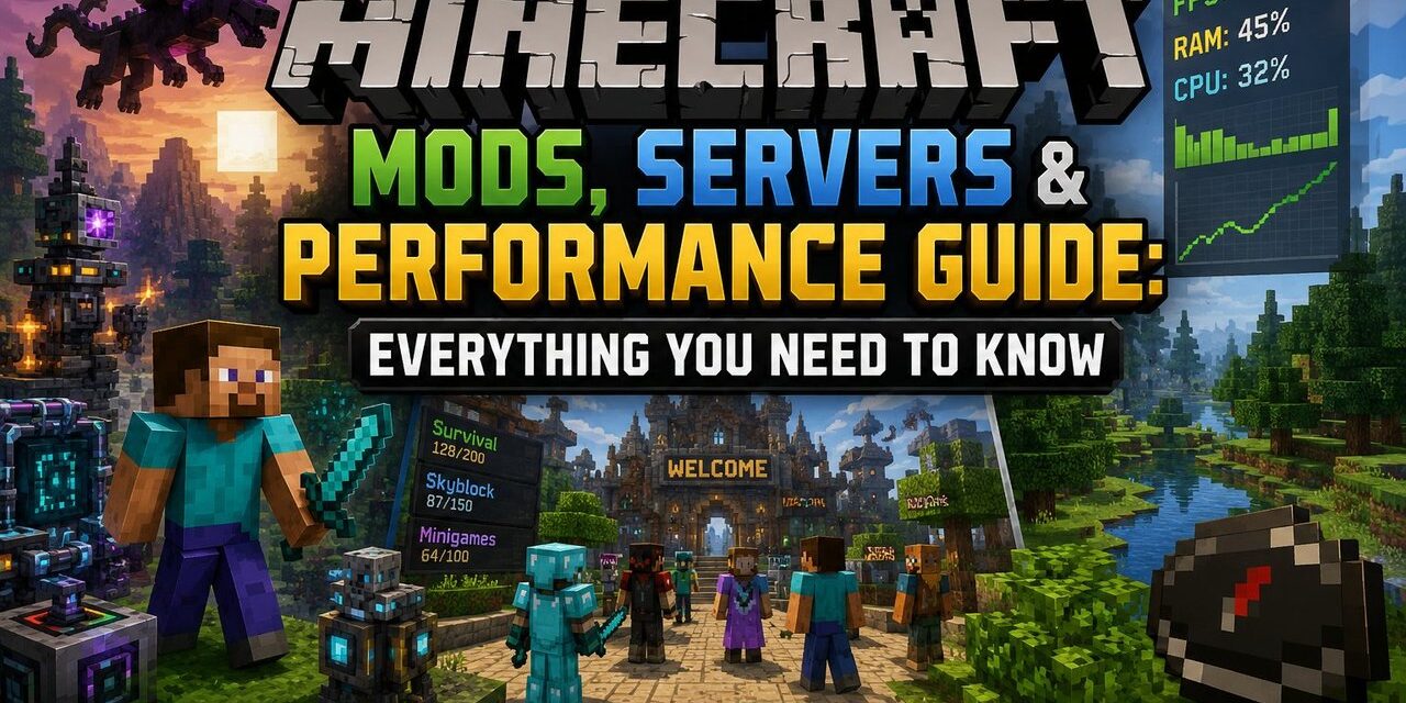 Minecraft mods, servers and performance guide for Java and Bedrock players