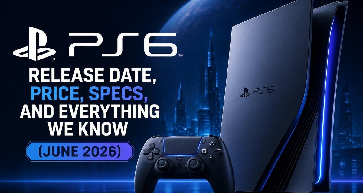 PS6 release date, price, specs, and everything we know June 2026 featuring PS6 console and DualSense controller