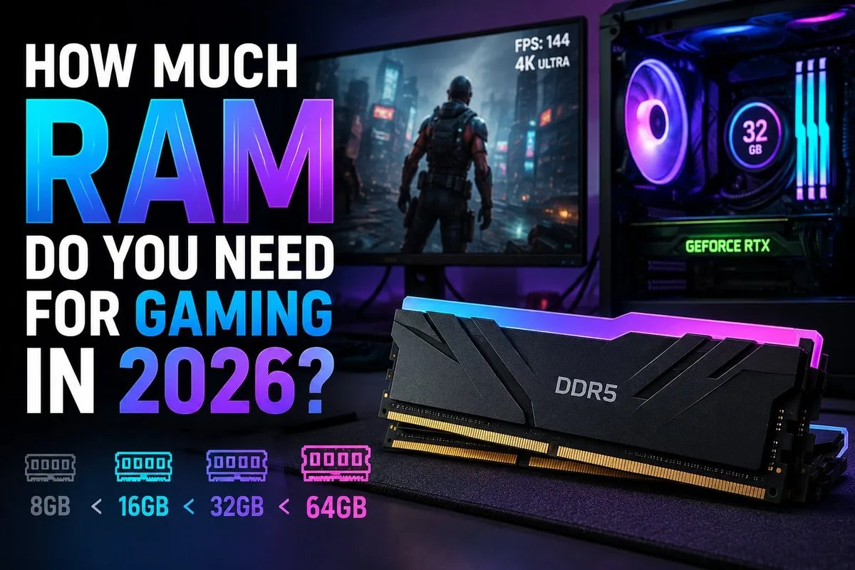 RAM for gaming in 2026