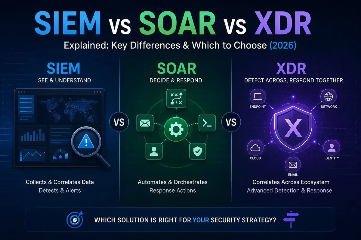 SIEM SOAR XDR