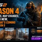 CS2 Season 4: End Date, Map Changes, What’s New, and What’s Coming in Season 5 CS2 Season 4 featured image showing two armed CS2 operators, season end date and map changes for Anubis, Inferno, and Vertigo, and a preview of what's new and coming in Season 5