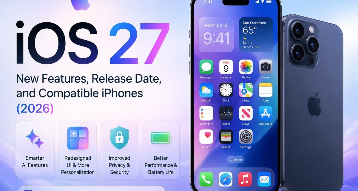 iOS 27 new features release date and compatible iPhones 2026 with Siri AI and improved performance