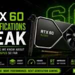 Nvidia RTX 60 Specifications Leak: Everything We Know About the Rubin GPUs So Far Nvidia RTX 60 specifications leak featured image showing a next-gen Rubin graphics card with GDDR7 memory, higher clock speeds, improved ray tracing, and AI performance highlights