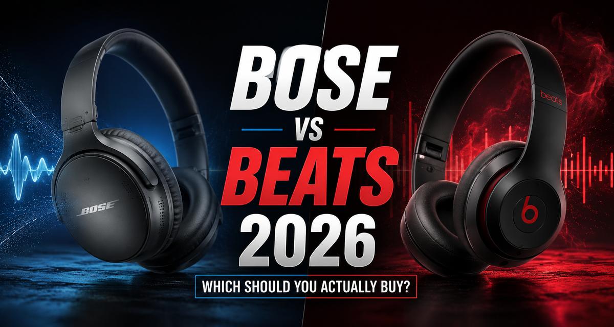 Bose vs Beats 2026 headphone comparison, which should you actually buy