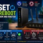 How to reset and reboot your modem and router in 2026, step-by-step restart and factory reset instructions with router light indicators