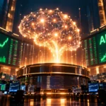 Anthropic Files for Nasdaq IPO as “ANT”, Reveals $16.3B Revenue and a Month-Long Training Pause AI-generated illustration of a glowing neural network brain above a stock exchange floor with ANT ticker boards showing rising charts