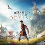 Assassin’s Creed Odyssey Map, Quests and Review Guide Assassin’s Creed Odyssey key art showing Alexios with a spear in front of a Greek coastline, Poseidon statue and temple