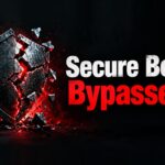 BlackX Bootkit Bypasses Secure Boot on Patched Windows Cracked metal shield glowing red next to the words Secure Boot Bypassed, illustrating the BlackX bootkit attack
