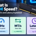 What Is RAM Speed? MHz, MT/s and Latency Explained What is RAM speed: a DDR5 RAM stick with MHz, MT/s and latency explained
